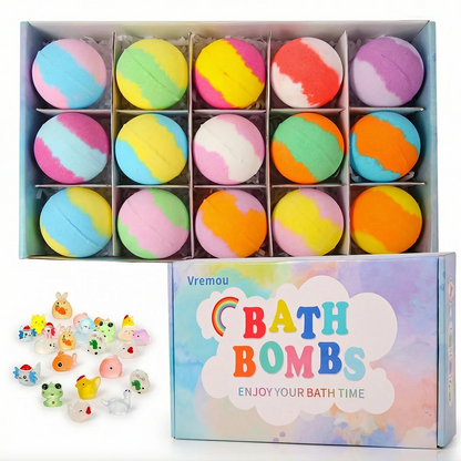 MagiBulle™ - Bombes de bain ludiques avec jouet surprise